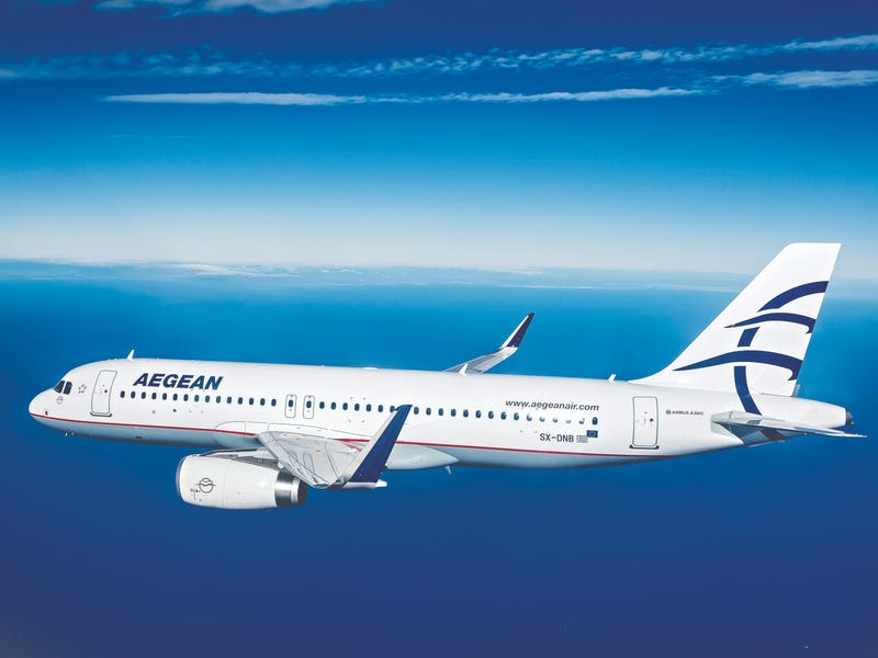 Aegean Airlines Unveils New Brand and Livery on Airbus A320neo - Business  Insider