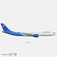 Embracing the Skies: Aegean's A330-900 Neo unveils its stunning new blue  color scheme concept livery, blending modernity with timeless elegance.”  #aviationdaily #avporn #instagramaviation #pilot #instaaviation  #planespotting #plane #aviators ...