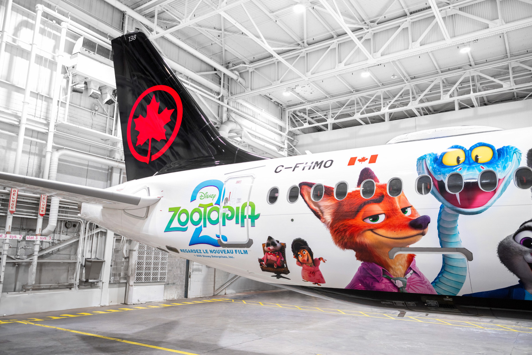 There's A New Livery in Town: Air Canada Reveals Special Livery in  Collaboration with Disney's “Zootopia 2”