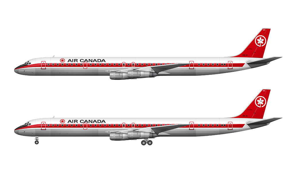 Air Canada livery history (1965-present): Mild to wild (and back!) – Norebbo