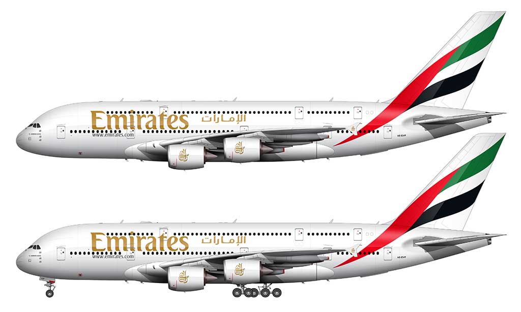 The subtle evolution of the Emirates livery – Norebbo